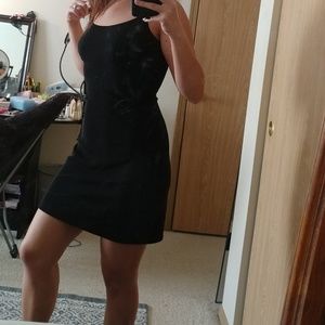 Little black dress string straps